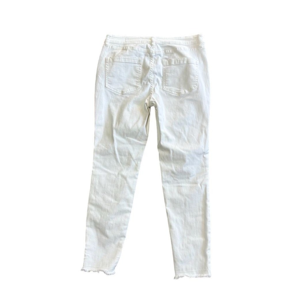 Vince Camuto Women's High Rise Skinny Ankle‎ Jeans White Size 8